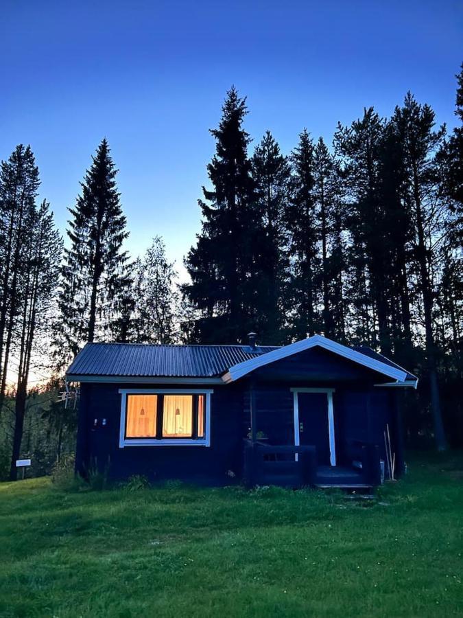 Gemuetliches Blockhaus Im Wald